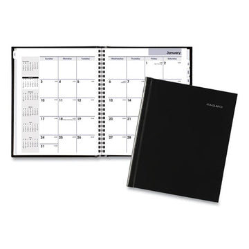 AT-A-GLANCE® Dayminder Hard-cover Monthly Planner, Ruled Blocks, 11.78 X 5, Black Cover, 14-month (dec To Jan): 2021 To 2023 freeshipping - TVN Wholesale